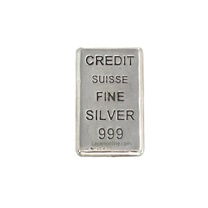 Antique 999 Fine Silver Bar Idol