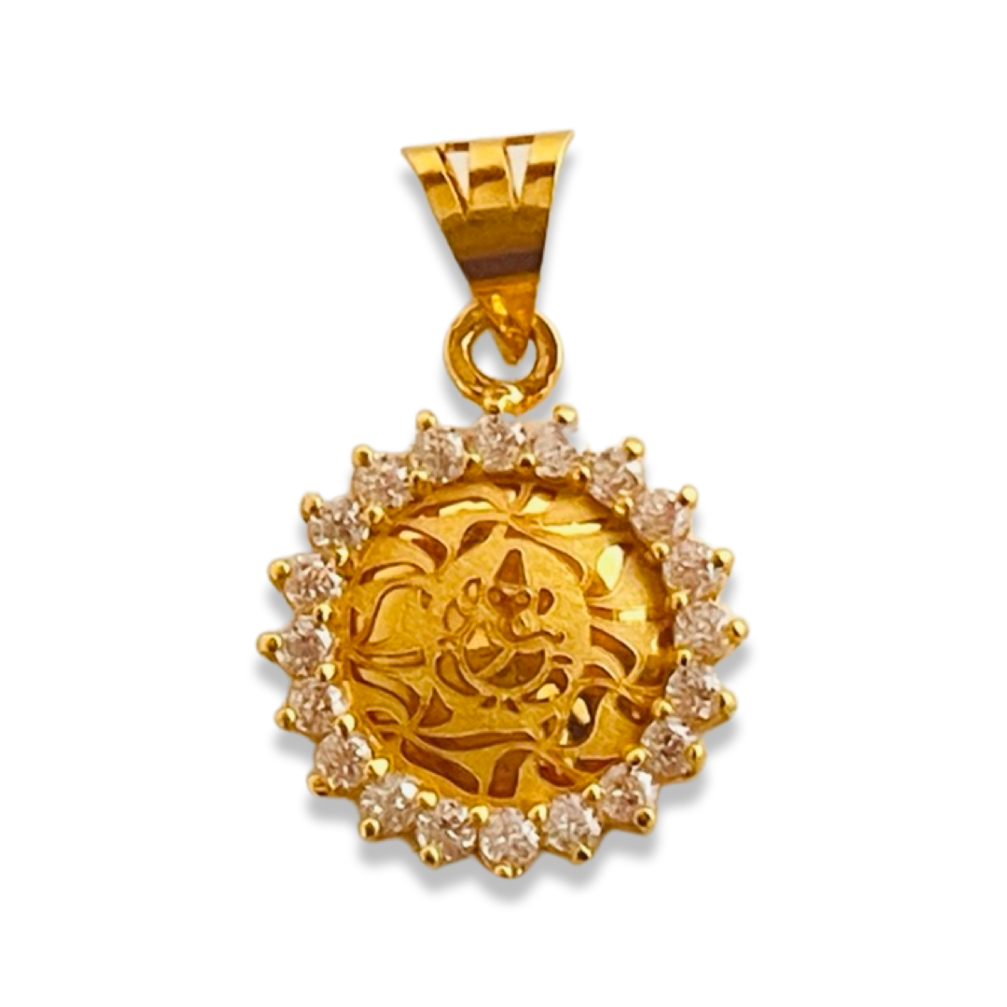 22KT Gold Ganesh Pendant