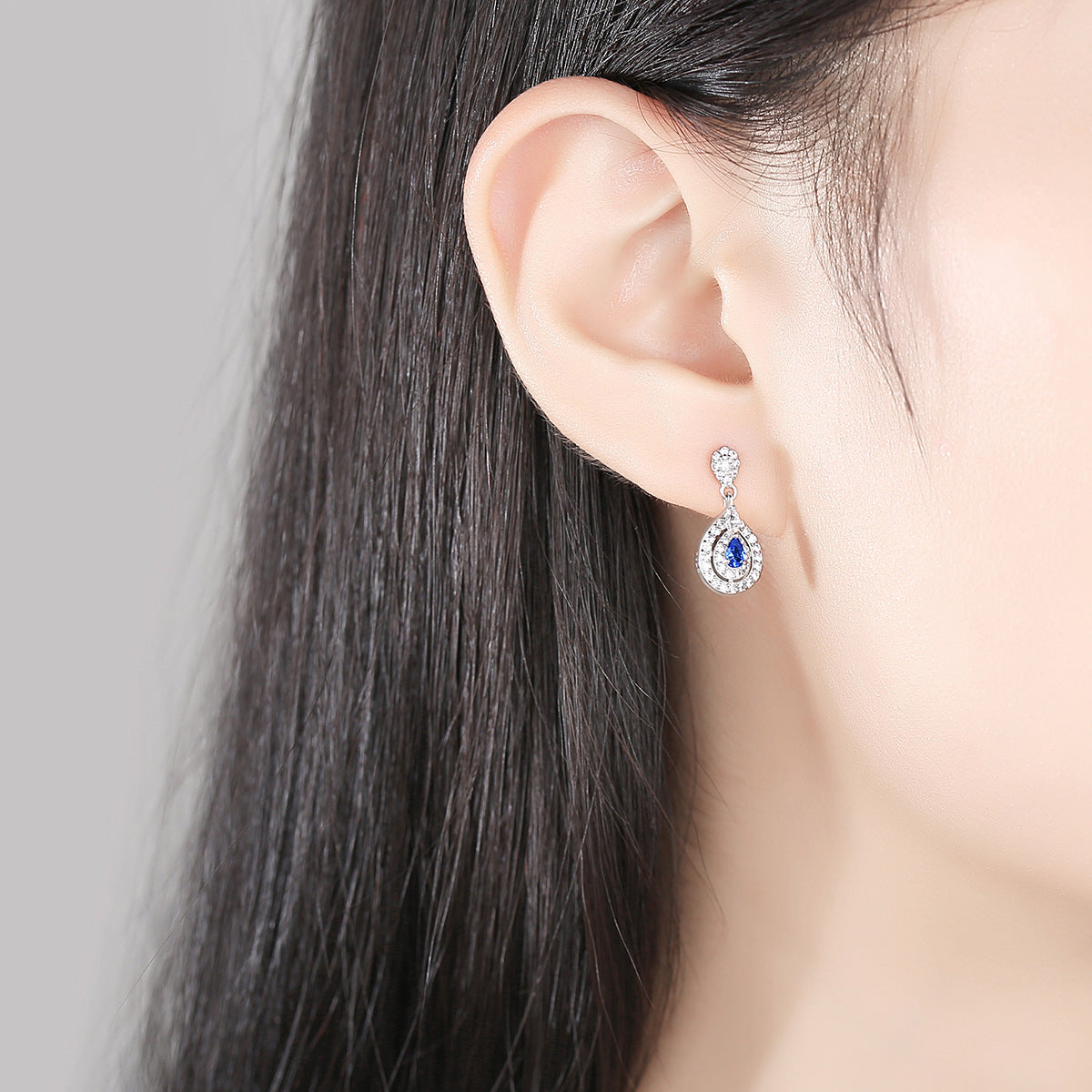 Silver Aubrey Earrings