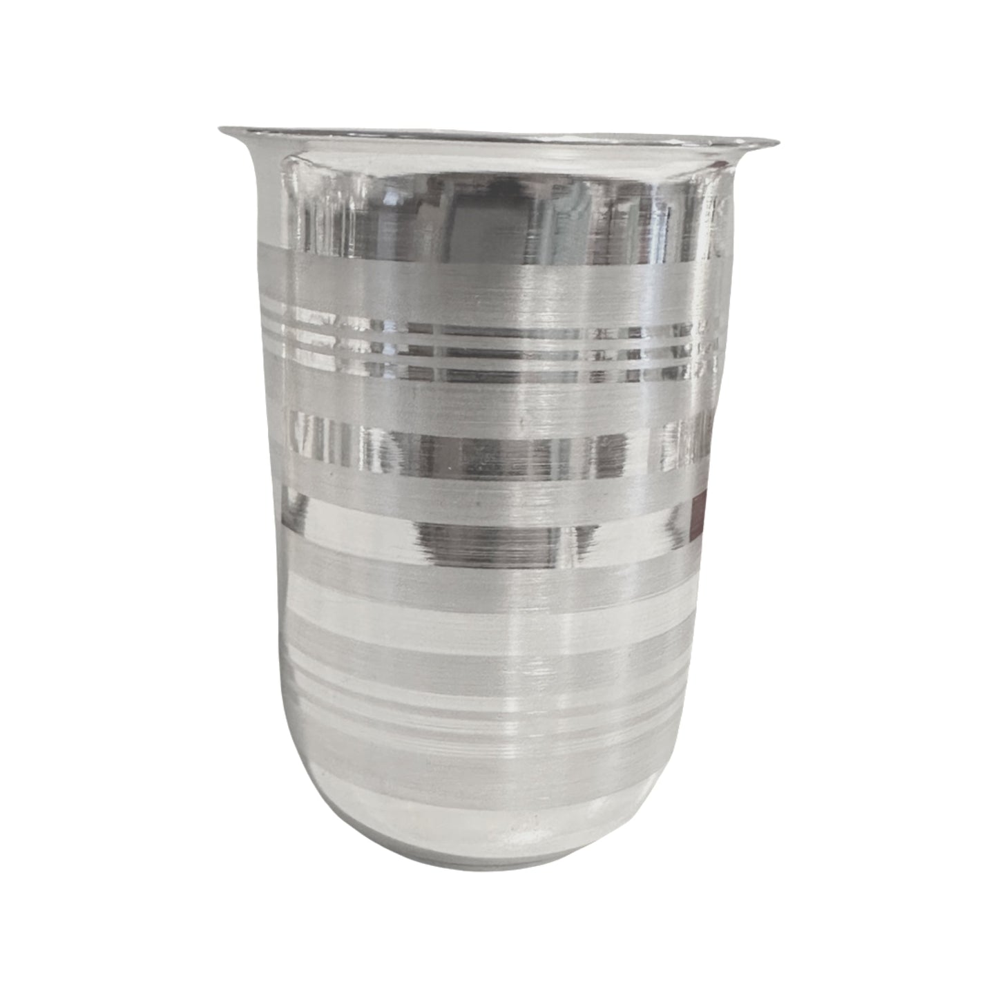 Silver Tumbler With Small Base-M10