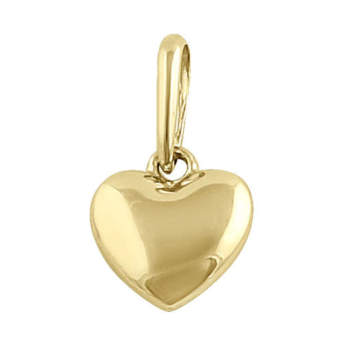 plain heart Pendant gold pendant