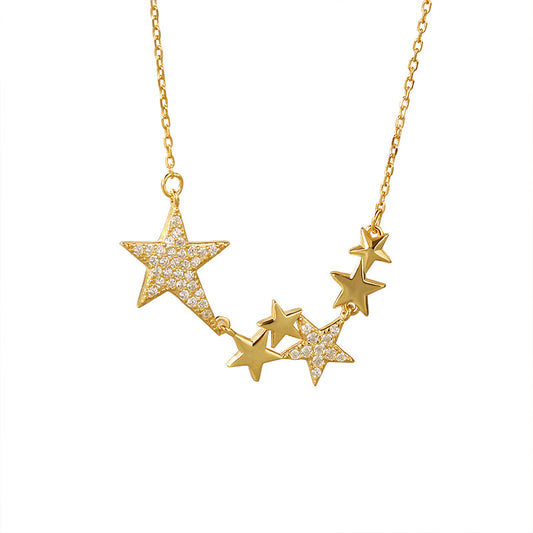 Gold Plated Costilation Necklace